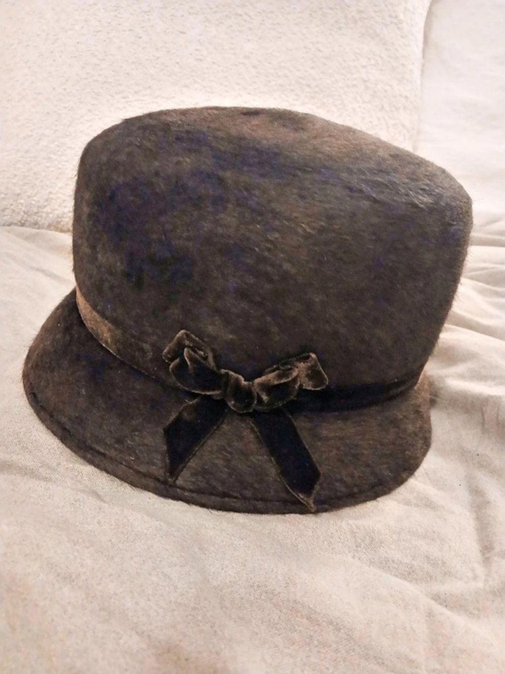 Lilliput Hats Dark Brown Felt Hat